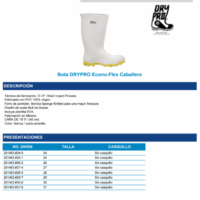 BOTA DY PRO ECONOFLEX   CABALLERO S/ CASQUILLO