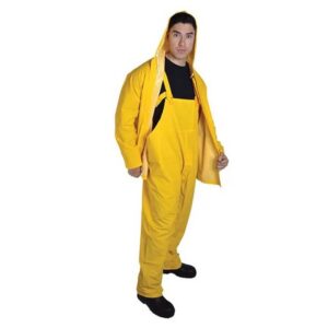 IMPERMEABLE DE DOS PIEZAS GABARDINA Y PANTALON