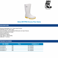 BOTA DY PRO ECONOFLEX  DAMA S/ CASQUILLO