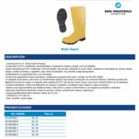 BOTA GASOIL  CON CASQUILLO DIELECTRICO