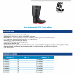 BOTA INDUSTRIAL ORI 5 ENDURA FLEX CONM CASQUILLO
