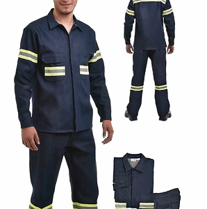 CAMISOLA Y PANTALON CON REFLEJANTE PARA HOMBRE