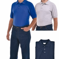 PLAYERA TIPO POLO PARA HOMBRE Y MUJER  M/C
