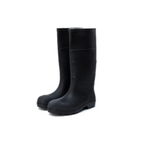 BOTA DE HULE NEGRA MODELO DAKOTA