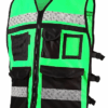 CHALECO RESCATISTA AMARILLO / NARANJA / VERDE HIGH VISIBILITY CERRADO