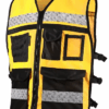 CHALECO RESCATISTA AMARILLO / NARANJA / VERDE HIGH VISIBILITY CERRADO - Imagen 5